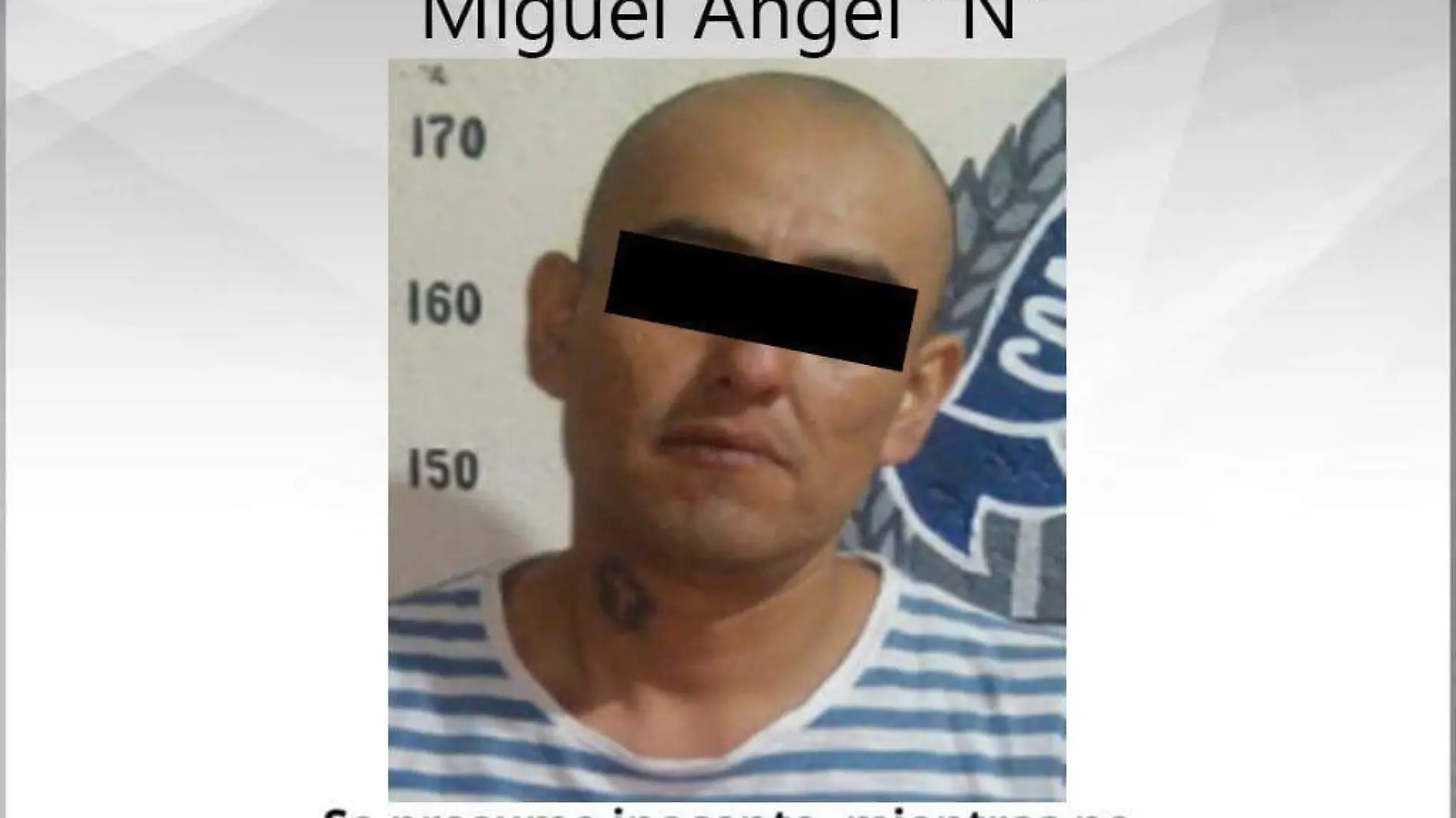 Miguel Angel detenido